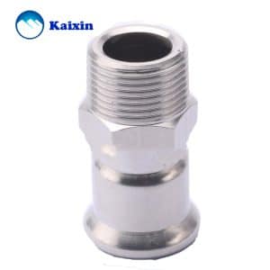 DVGW W534 Adapter With Male Threaded plumbing Press Fitting