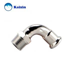 Stainless Steel 90 Degree Elbow Male Threaded press pipe fitting