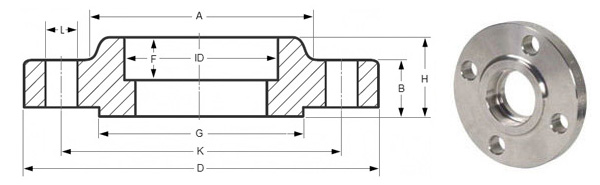 SOCKET WELD FLANGE - Stainless Steel Flange - 2