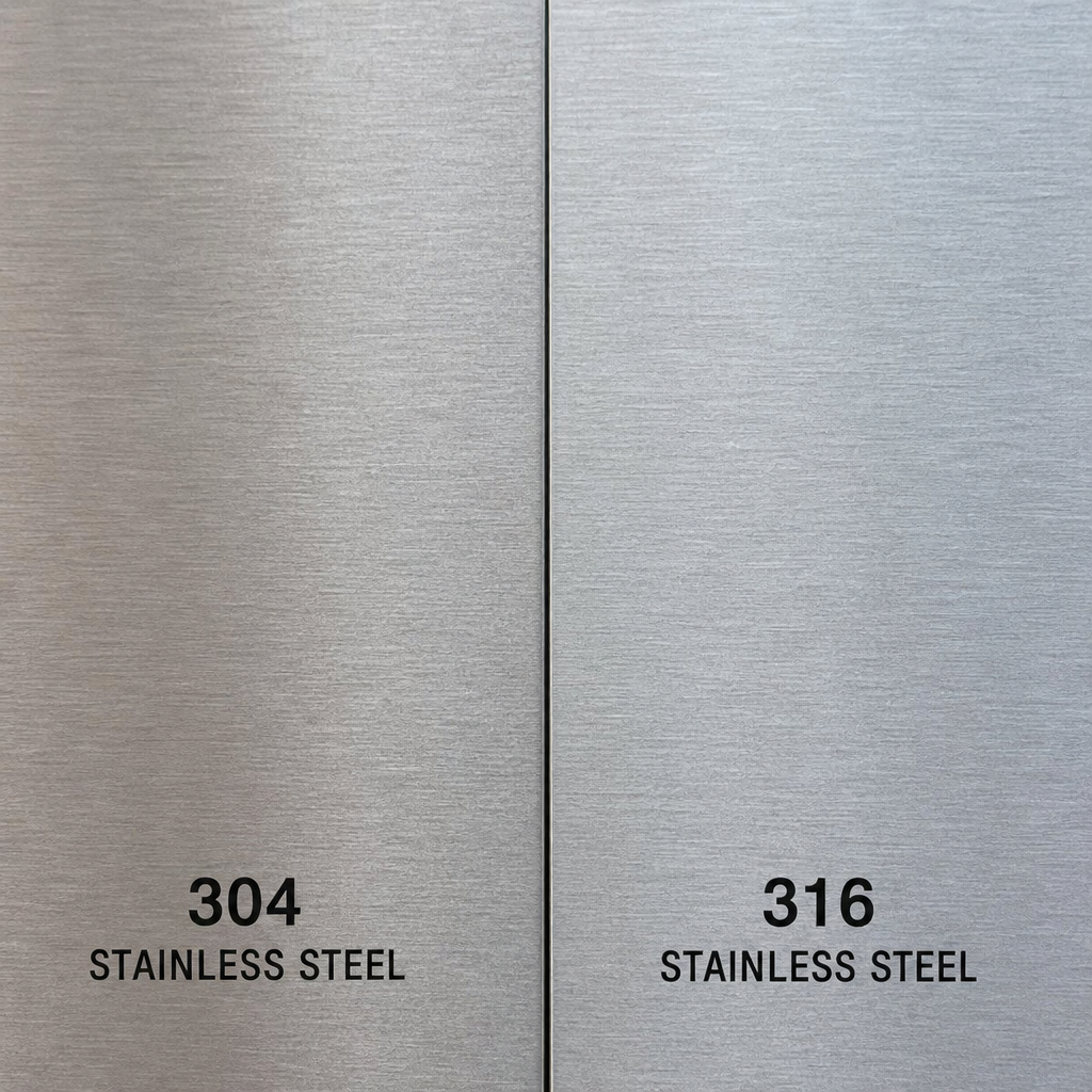 Comparing 304 and 316 Stainless Steel Grades