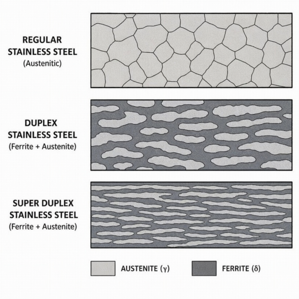 Comparing Super Duplex and Regular Stainless Steel