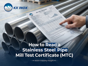How to Read a Stainless Steel Pipe Mill Test Certificate (MTC)